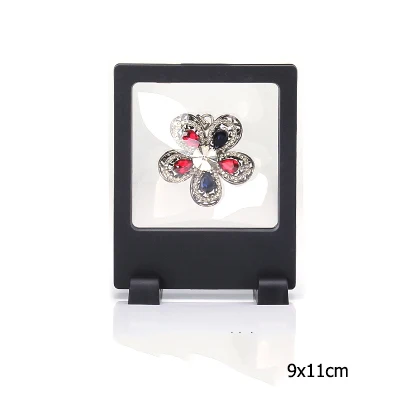 B06 9x11cm Прозрачный акриловый подвесной держатель для ювелирных изделий стойка для ожерелья подвеска серьги кольцо браслет часы чехол с драгоценным камнем - Цвет: B06 9x11cm