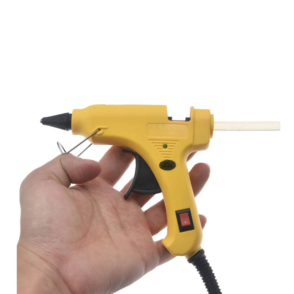 20 Вт евро вилка термоплавкий клеевой пистолет электрический нагревательный