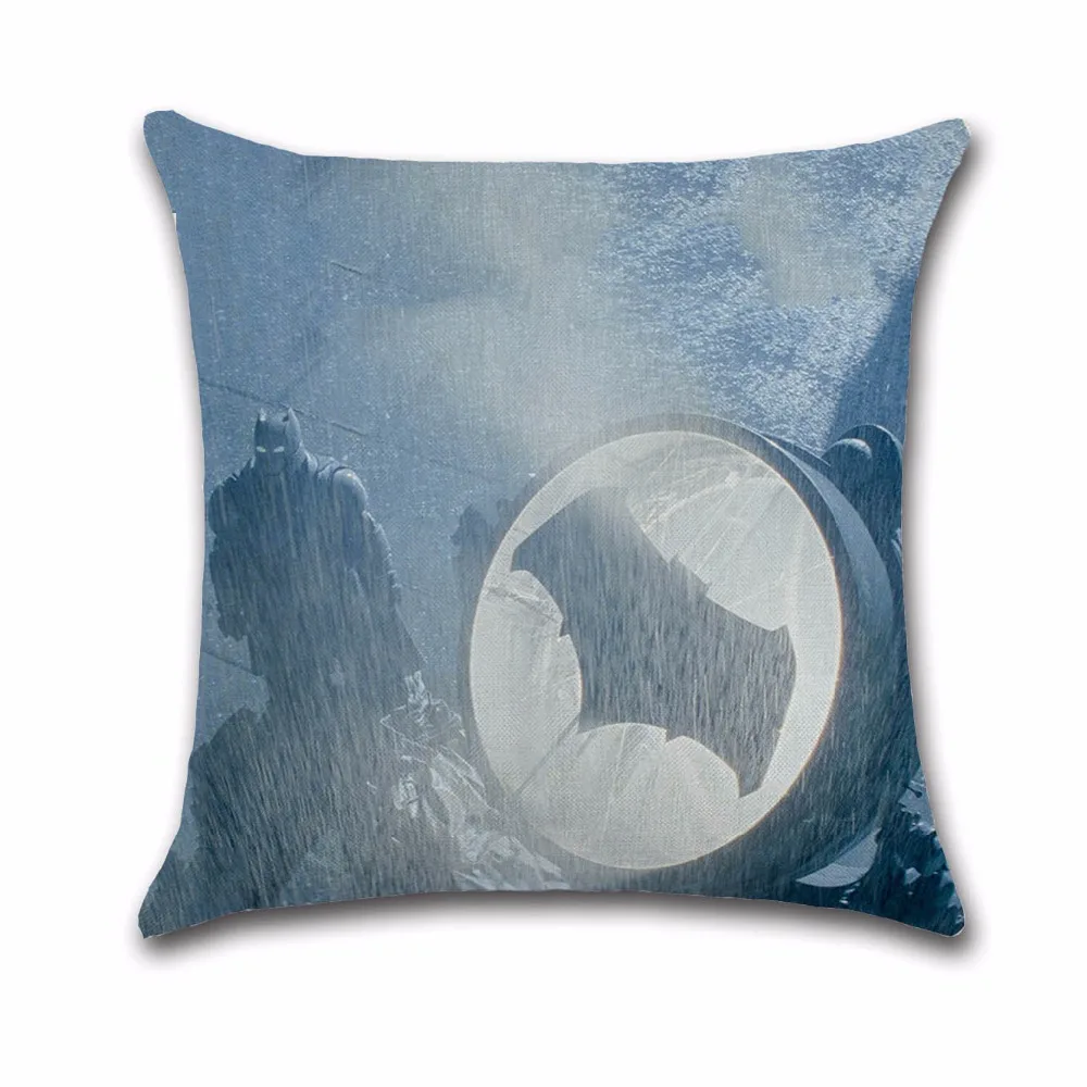 Супер герой Бэтмен черный рыцарь украшение наволочка чехол для дивана кресла