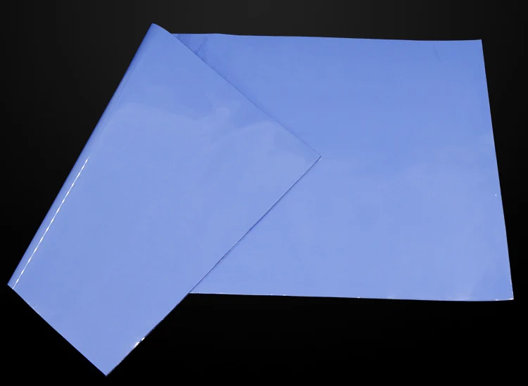 200*400*1MM blue insulation 4.0W/m.k High thermal conductivity silica film soft easy to cut for Video card CPU IC | Обустройство дома
