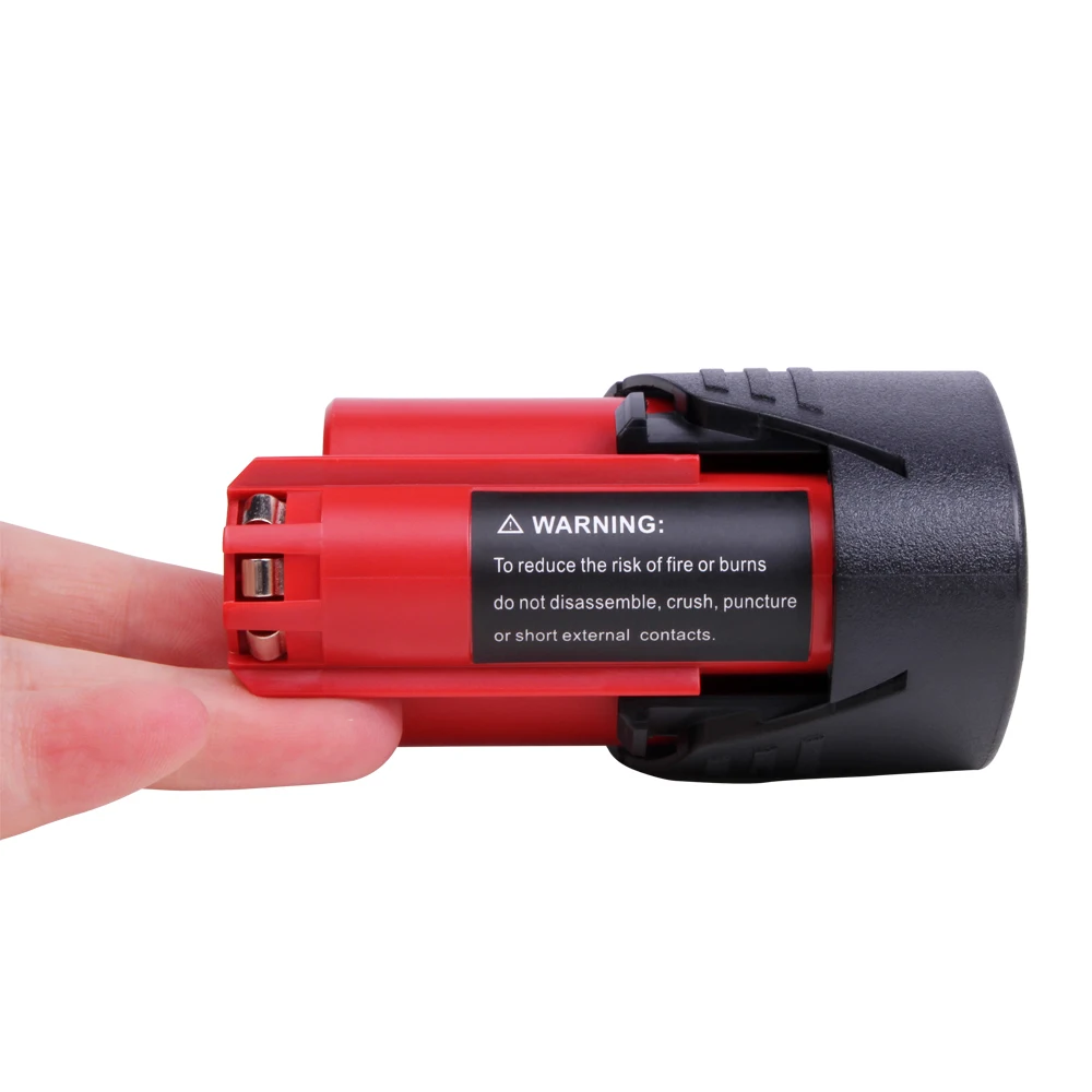 VANON для MILWAUKEE M12B 12 в 2000 мАч перезаряжаемые электроинструменты литий-ионный аккумулятор 2,0 Ач замена литий-ионный 48-11-2401 M12