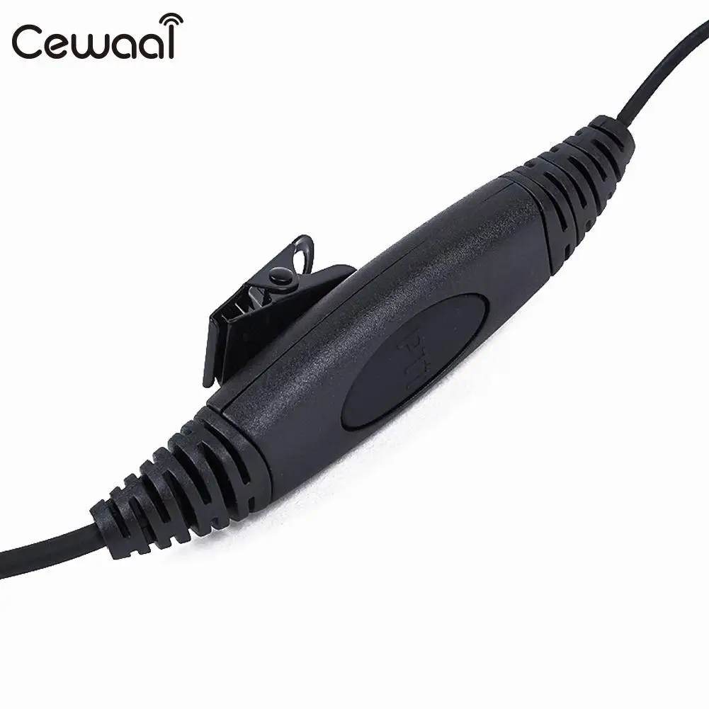 Cewaal уха стержень наушники 2 Pin Бар динамик микрофон PTT Mic тактический гарнитура для
