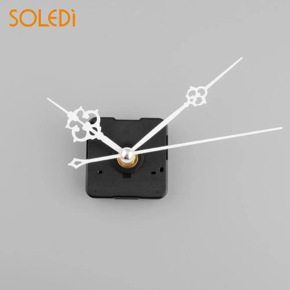 SOLEDI 1 шт. часы кварцевый механизм белый Запасной комплект для ремонта дома