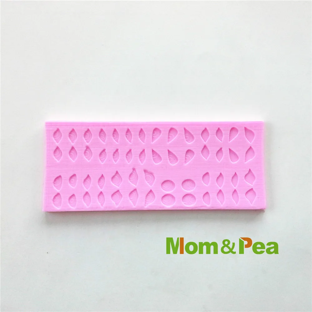 0522 Бесплатная доставка кружевная силиконовая форма Mom &amp Pea для глаз украшение