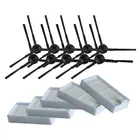 Hepa фильтр и боковая щетка Запчасти для пылесоса аксессуары для Panda x500,Gutrend JOY90FUN 110