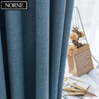 NORNE затемняющие шторы 95-100%, светонепроницаемые занавески с поролоновой подкладкой, термоизолированные занавески, звукоизоляционные занавески для спальни, гостиной