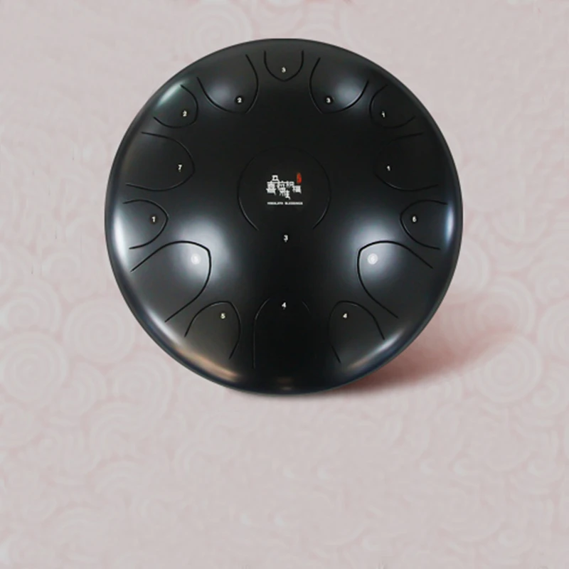 SevenAngel 14 дюймовый стальной барабан handpan профессиональный 15 шт. языков звука с