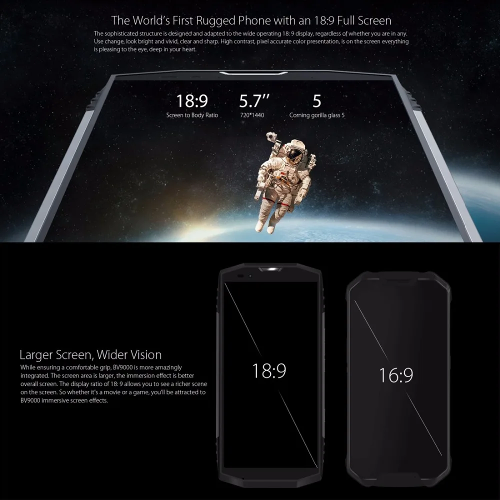 Blackview BV9000 IP68 Водонепроницаемый противоударный мобильный телефон Android 7 1 5 &quotЭкран