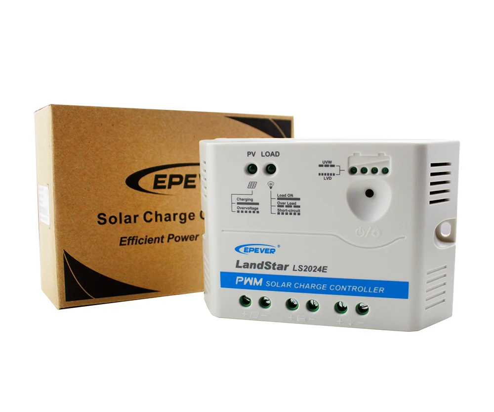 EPSolar PWM солнечный контроллер 5A 10A 20A 12 в 24 заряда и разряда солнечной панели USB выход