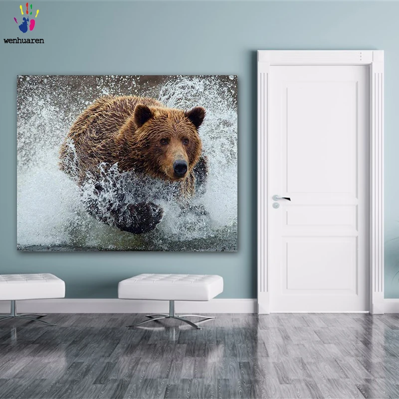 DIY картинки для раскраски по номерам в различных расцветках с применением