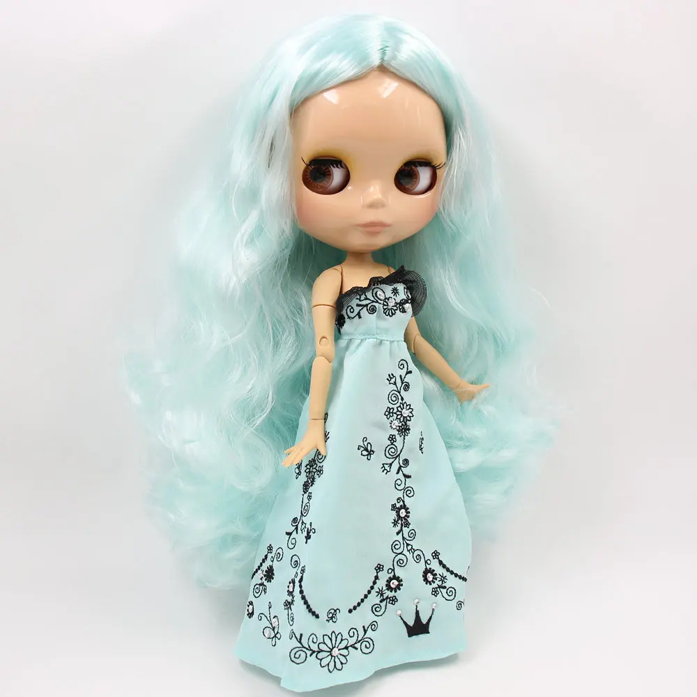 Кукла блайз ICY DBS No.BL6909 с голубыми волосами шарнирная кукла Neo 1/6 BJD ob24 обжигающей