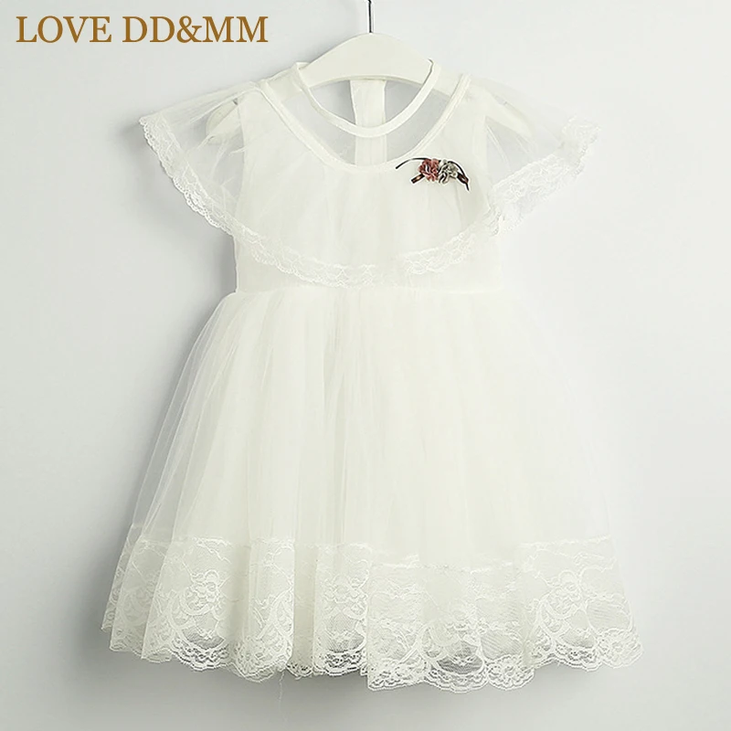 Платья для девочек LOVE DD &amp MM Новинка лета 2021 детская одежда модное милое