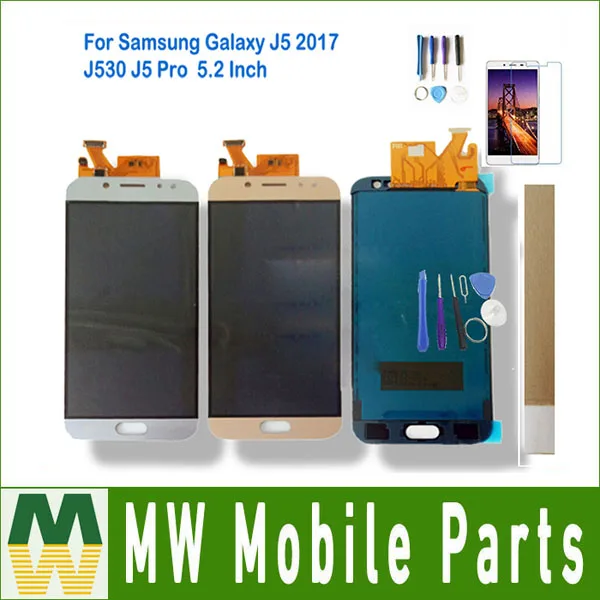ЖК дисплей 5 2 дюйма для Samsung Galaxy J5 2017 J530 Pro SM J530F сенсорный экран стекло дигитайзер в