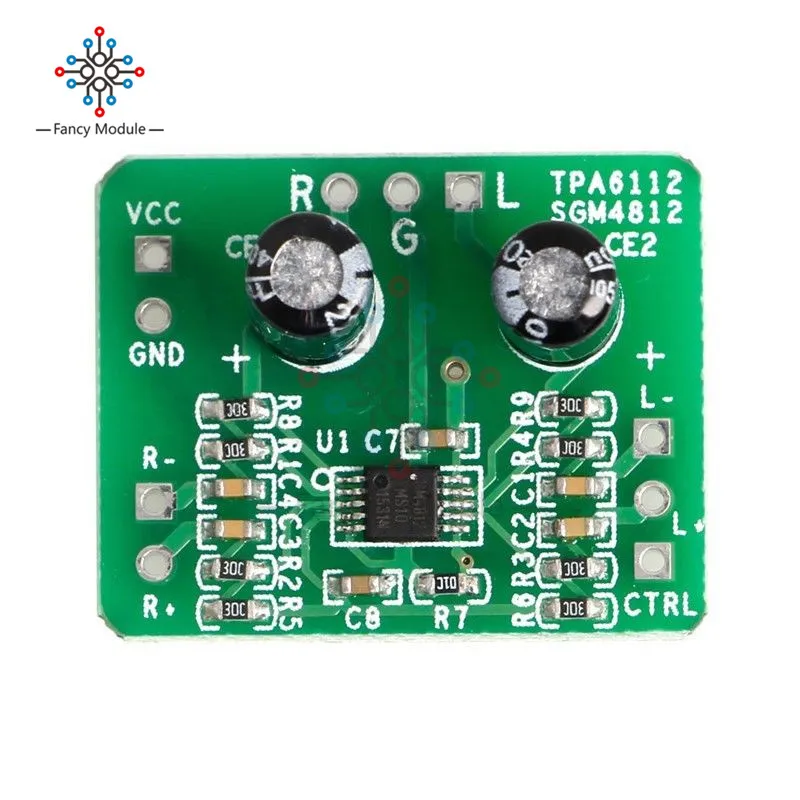 Плата усилителя наушников дифференциальный сбалансированный SGM 4812 HIFI Amp модуль 150