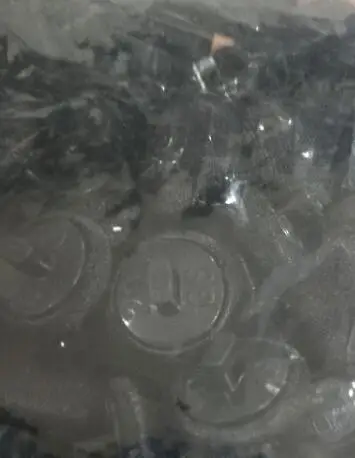 Black 50 шт. атласная ткань сумка Кнопка свадебное платье кнопка назад пальто кнопка для ветровки Руководство diy аксессуары RS651 - Цвет: Black