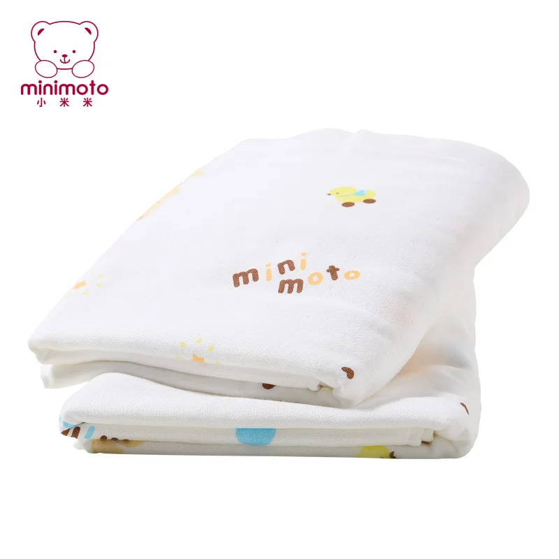 Minimoto 120*60cm Baby Towel Poncho Kids Newborn Nursing Boys Girls Washcloth Care Clothing Infant Face Towels | Мать и ребенок