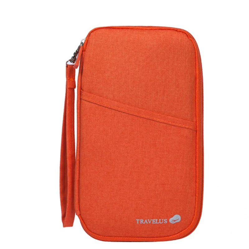 

Passport Wallet large Capacity Card Bag Portable Document Collection Bag Waterproof Ticket Clip