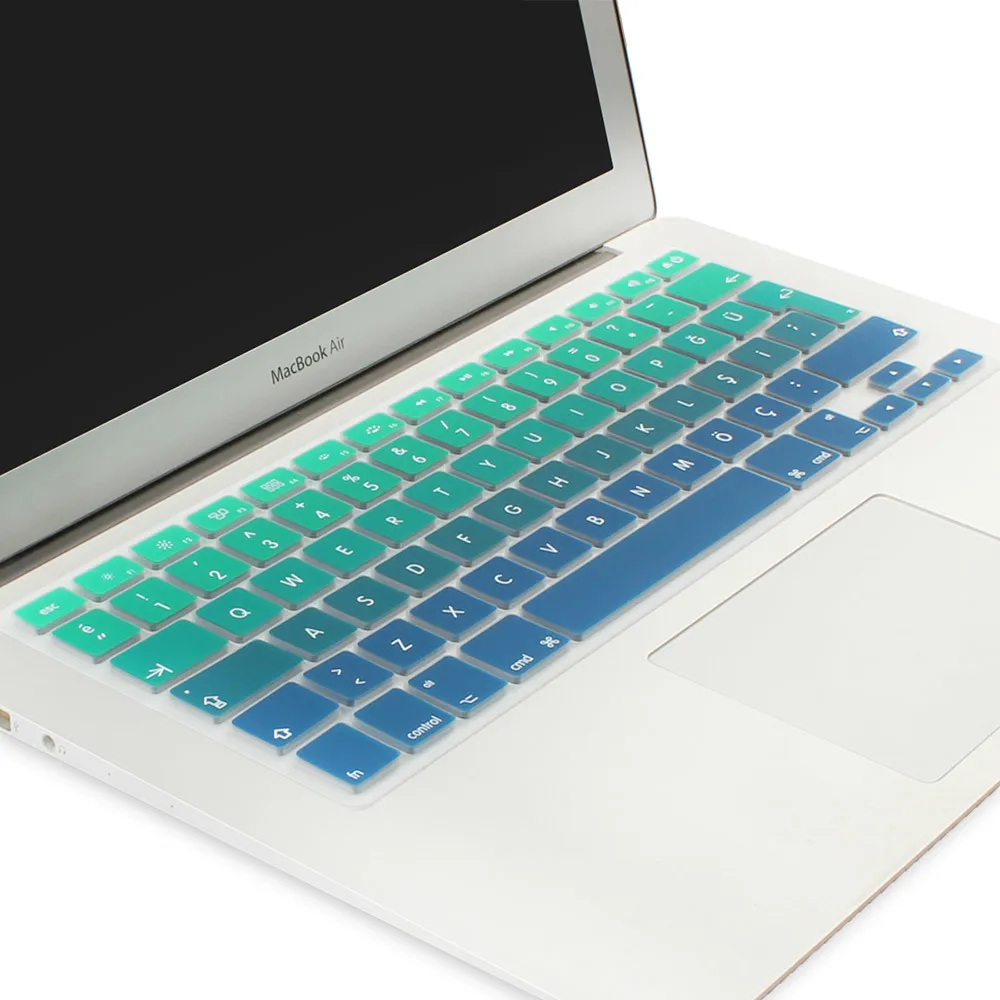 ЕС Турецкая версия силиконовая клавиатура протектор наклейки кожи для Apple Macbook Pro