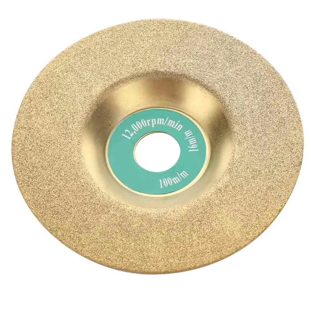 16mm Diamond Grinding Wheel Cup Glass Emery Milling Cutter Circle Grinder Stone Sharpener Angle Cutting Rotary Tool | Инструменты