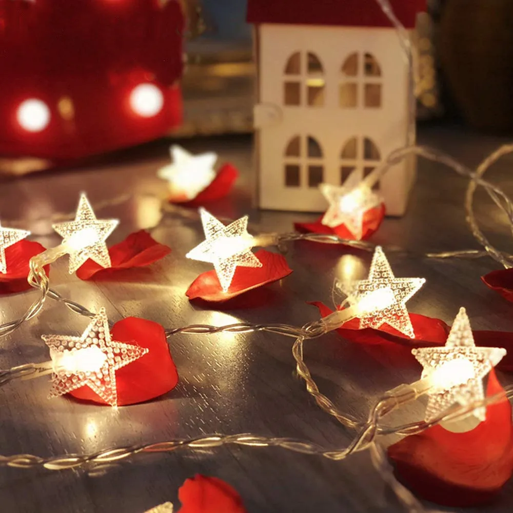

Star String Lights Battery Operated LED Twinkle Lights LED Indoor outdoor Fairy Lights for Patio Bedroom Tents Paties Decoration