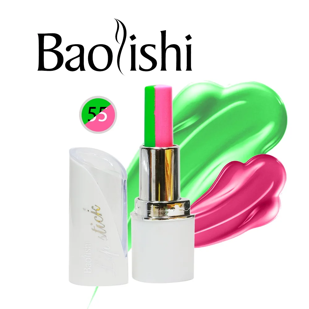5 Baolihi mix, два цвета, матовая помада, стойкий бальзам для губ, черный цвет, телесный оттенок, блеск для губ, красота, городской бренд, макияж, косметика - Цвет: 5