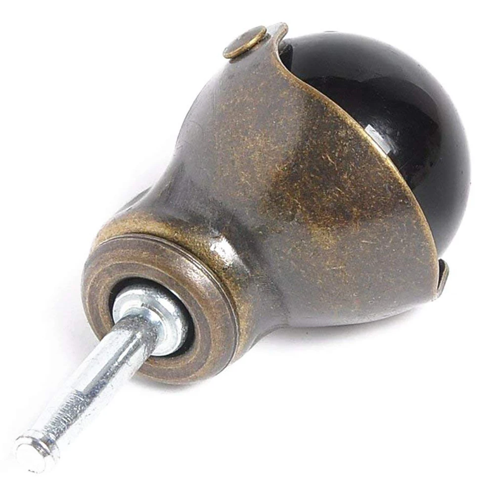 2 дюймов шарнирный ролик колеса антикварный шаровой с длинным стержнем всего 330lbs