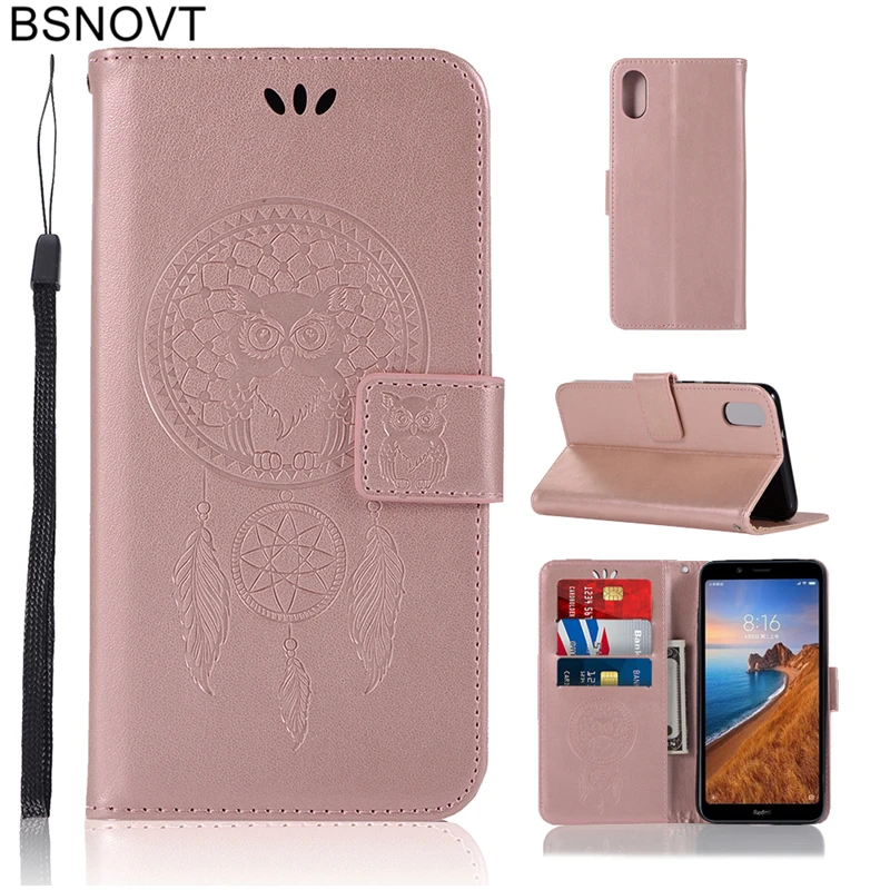 Кожаный чехол для Xiaomi Redmi 7A 8A 8 6 K20 Pro 5A 5 Plus 4A Note 4 4X 3S кошелек 7A|Бамперы| |