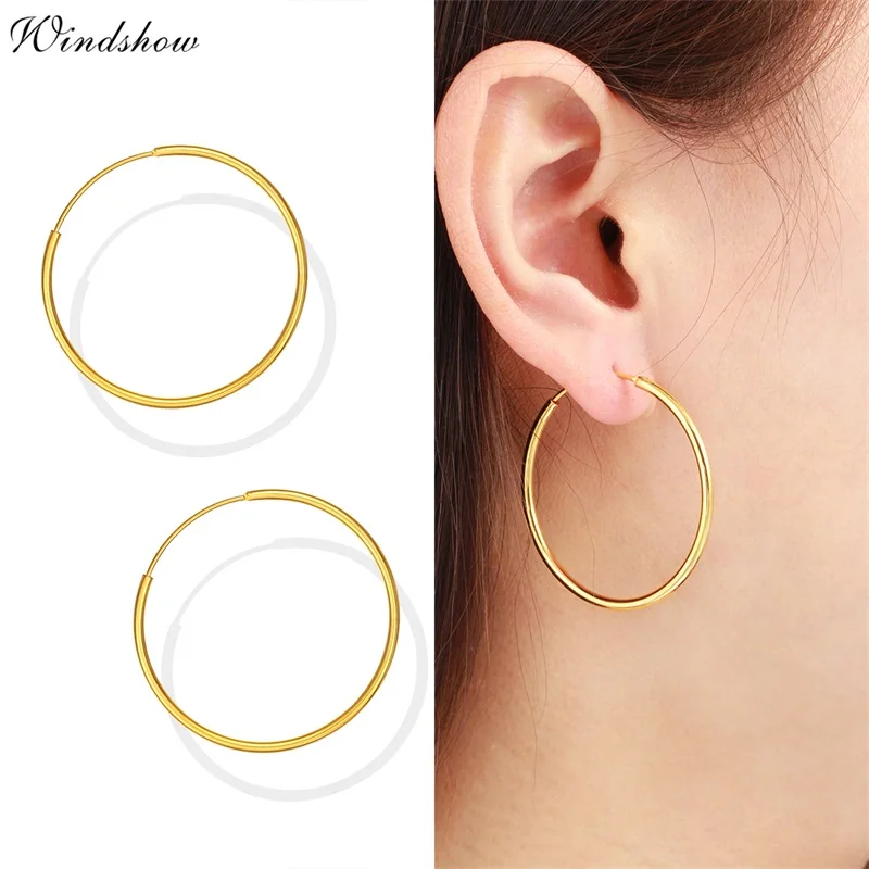 9 Размеры желтого золота Цвет маленького до большого большой круг бесконечный