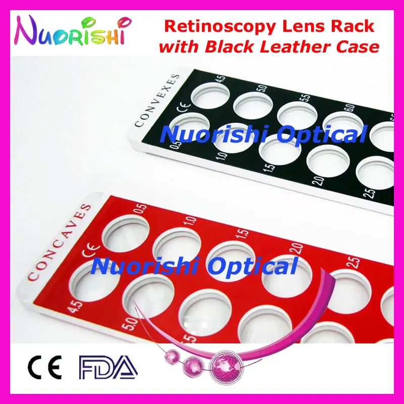 Настольная стойка для объектива фотометрии с белой ручкой упакованная в черный