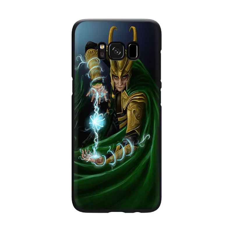 B6 Marvel The Avengers Hero Локи, Тор, мягкий чехол для телефона samsung Galaxy M10 20 30 S6 7 Edge S8 9 10 Plus Note 10 8 9 - Цвет: B6