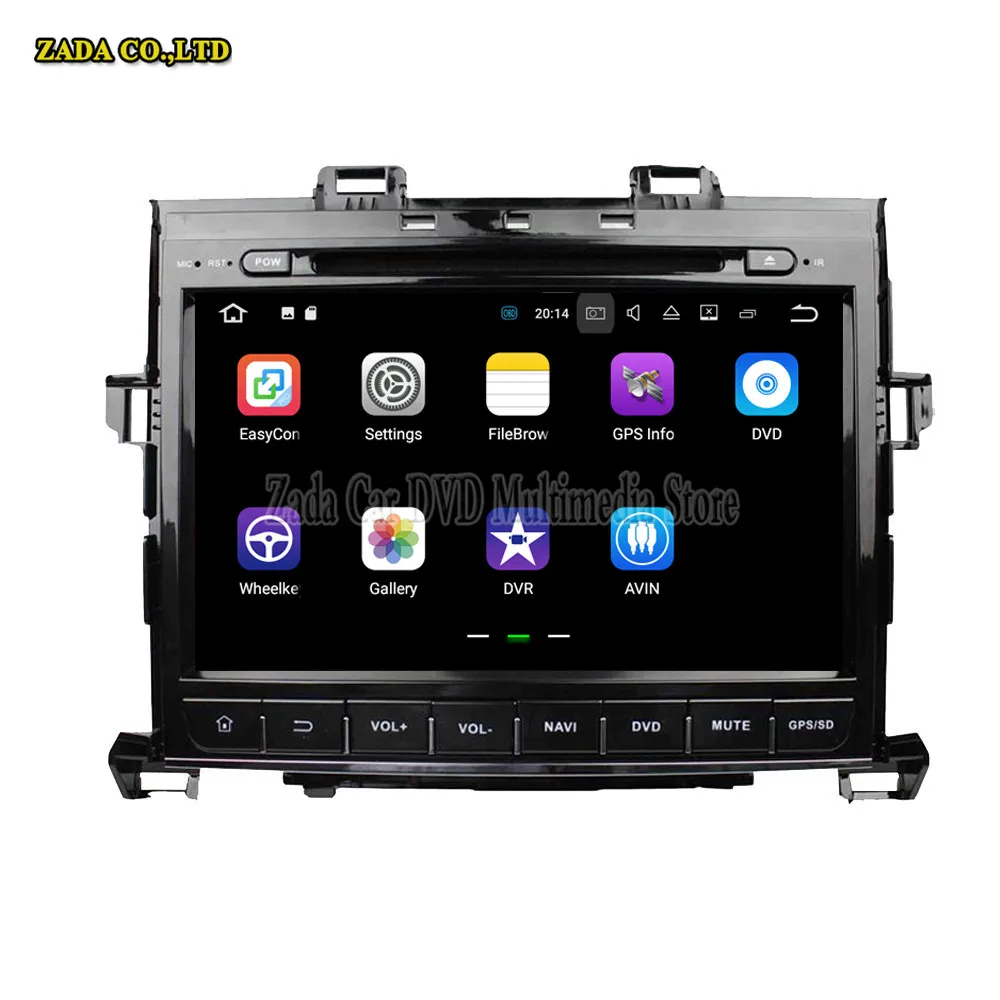 9 дюймов четырехъядерный 2G Android 8 1 Автомобильный gps навигатор для TOYOTA Alphard 2007 2008 2009