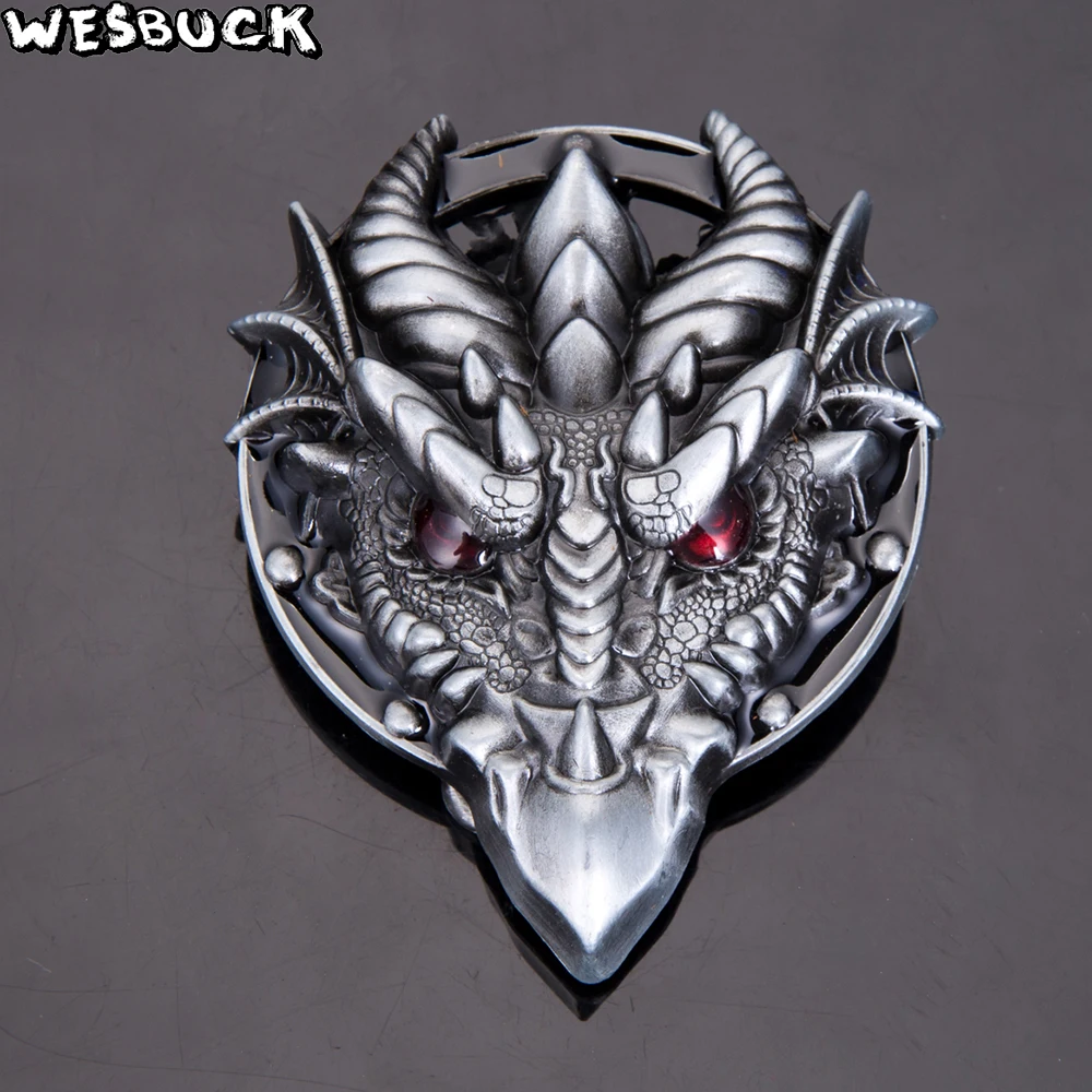 5 PCS MOQ WesBuck Brand Meltal Cool Belt Buckls For Men's Buckles Dinosaur Western Cowboy Cowgirl Boucle | Дом и сад