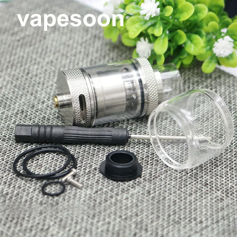 Vapesoon оригинальный Bravo RTA восстановление капает Vape 510 нитки испаритель электронная