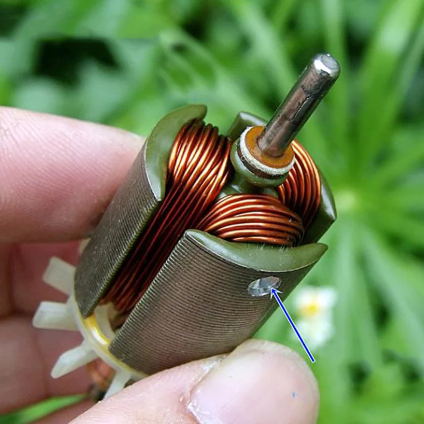 Высокий крутящий момент двигатели DC7.2V 15000 об/мин двигатель для электрического