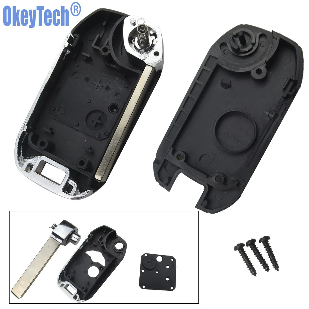 OkeyTech 2 кнопочный модифицированный складной флип чехол для BMW Mini Cooper 2002 2005 запасной