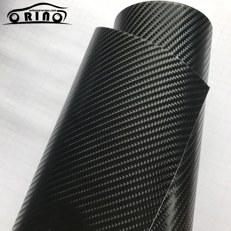 Глянцевая виниловая пленка ORINO 1 52*20 м (5FTX65FT) 6D из углеродного волокна