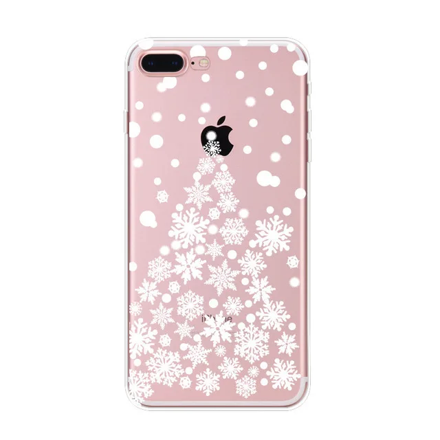 Чехол для Телефона iphone X чехол iPhone 7 7Plus Чехлы Прозрачный цветочный 6 6splus 8 8plus