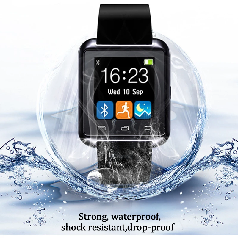 2018 горячая Распродажа U8 Smartwatch Bluetooth часы Сенсорный экран ответ и набрать