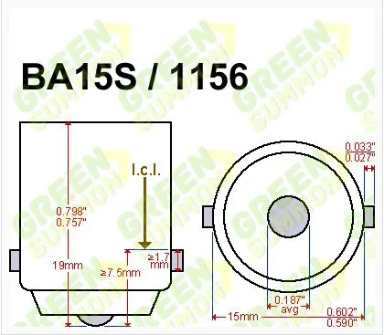2 шт./лот 1156 BA15S S25 P21W 7,5 W SMD Светодиодная Лампочка резервного копирования Фары заднего хода супер яркий белый светодиодный светильник для DC 12V 360 градусов