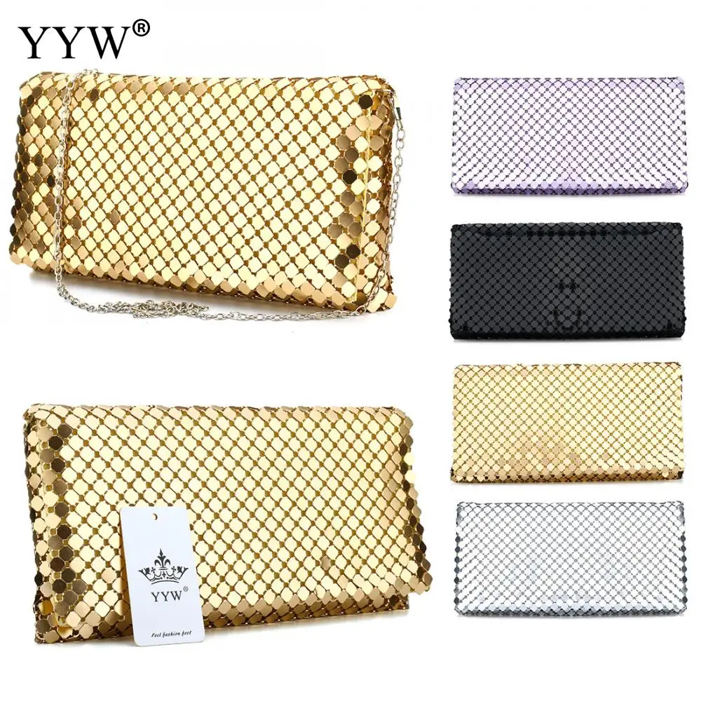 Роскошные золотые клатчи с блестками кожаные вечерние сумки новая сумка на плечо