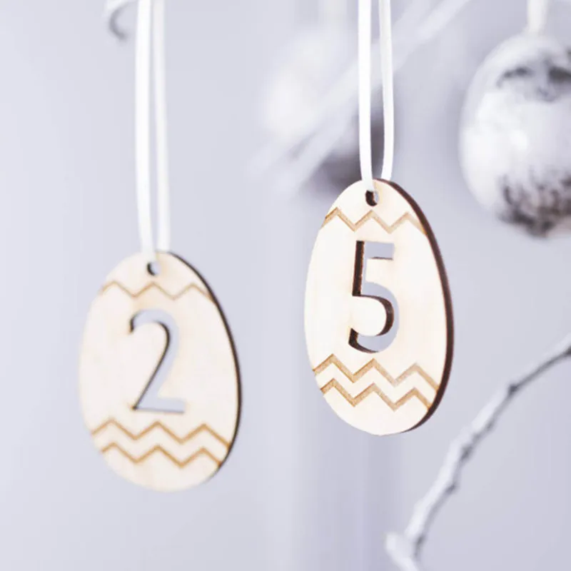 

10pcs Numbered Easter Eggs Easter Egg Decorations Easter Hunt Kit Decoration Kit Party Hanging Deco