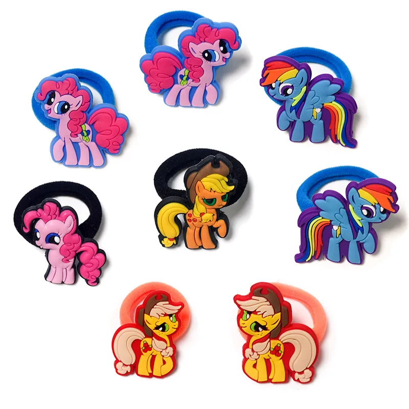 

8PCS Hairbands Kids Scrunchy Hair Band Elastic Hair Accessories Girl's Hair Rope Kid Gift Party Favor Kid Headwear
