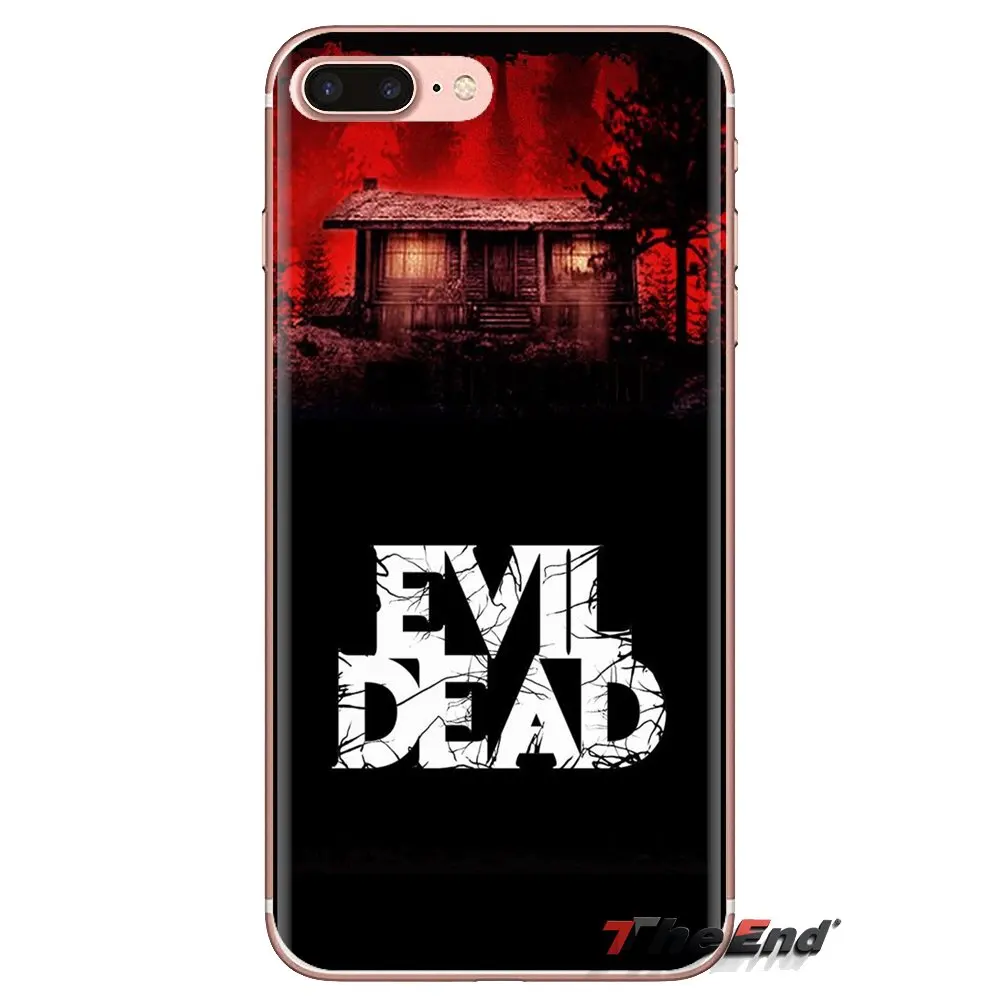 Прозрачный мягкий чехол для Samsung Galaxy S3 S4 S5 Mini S6 S7 Edge S8 S9 S10 Plus Note 3 4 5 8 9 horror The Evil Dead |