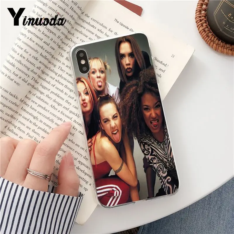 Yinuoda spice girls Роскошный Уникальный Дизайн чехол для телефона iPhone 8 7 6 6S Plus 5 5S SE XR X XS MAX