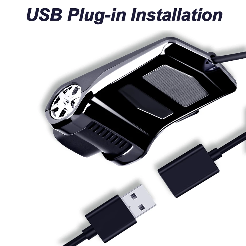Bluavido Автомобильный цифровой видеорегистратор с usb разъемом ADAS FHD 1080 P Dash камера
