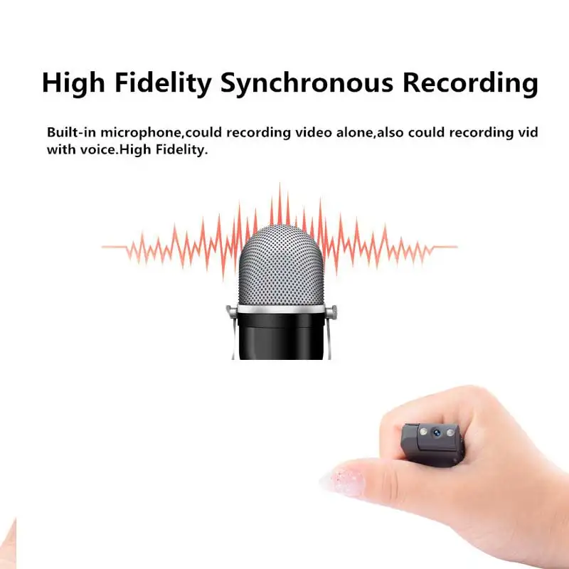 5 часов работы портативная Магнитная мини камера для тела видеокамера диктофон с