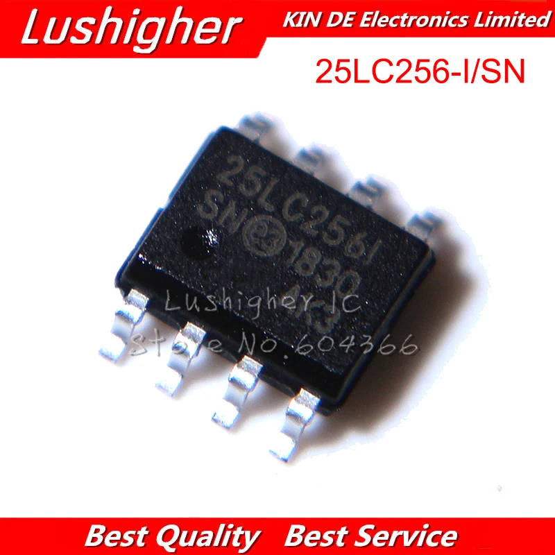 Новый оригинальный 25LC256 25LC256-I/SN SOP8, 10 шт.