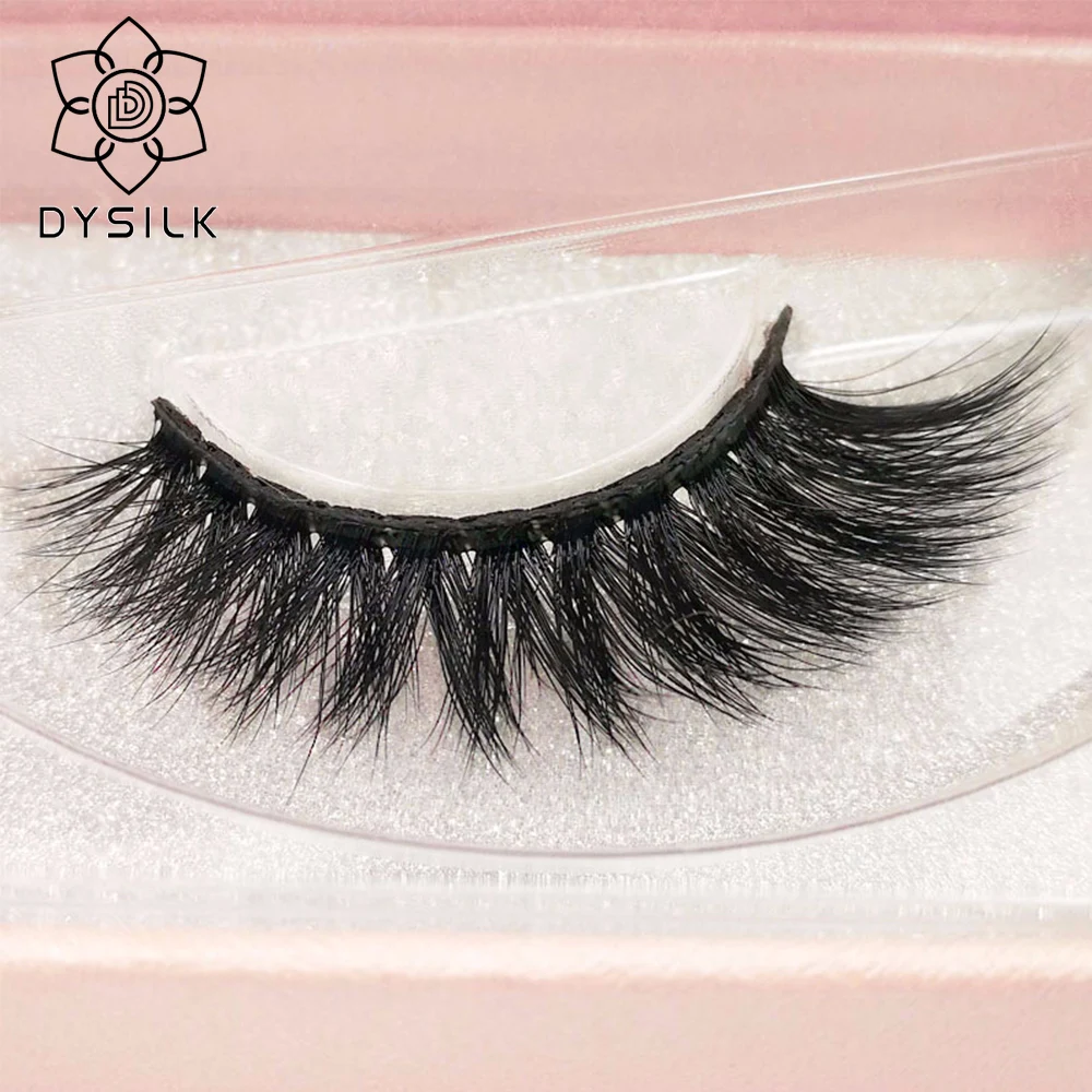 DYSILK 25 мм 3D норковые ресницы 100% безвредные высококачественные натуральные ручной