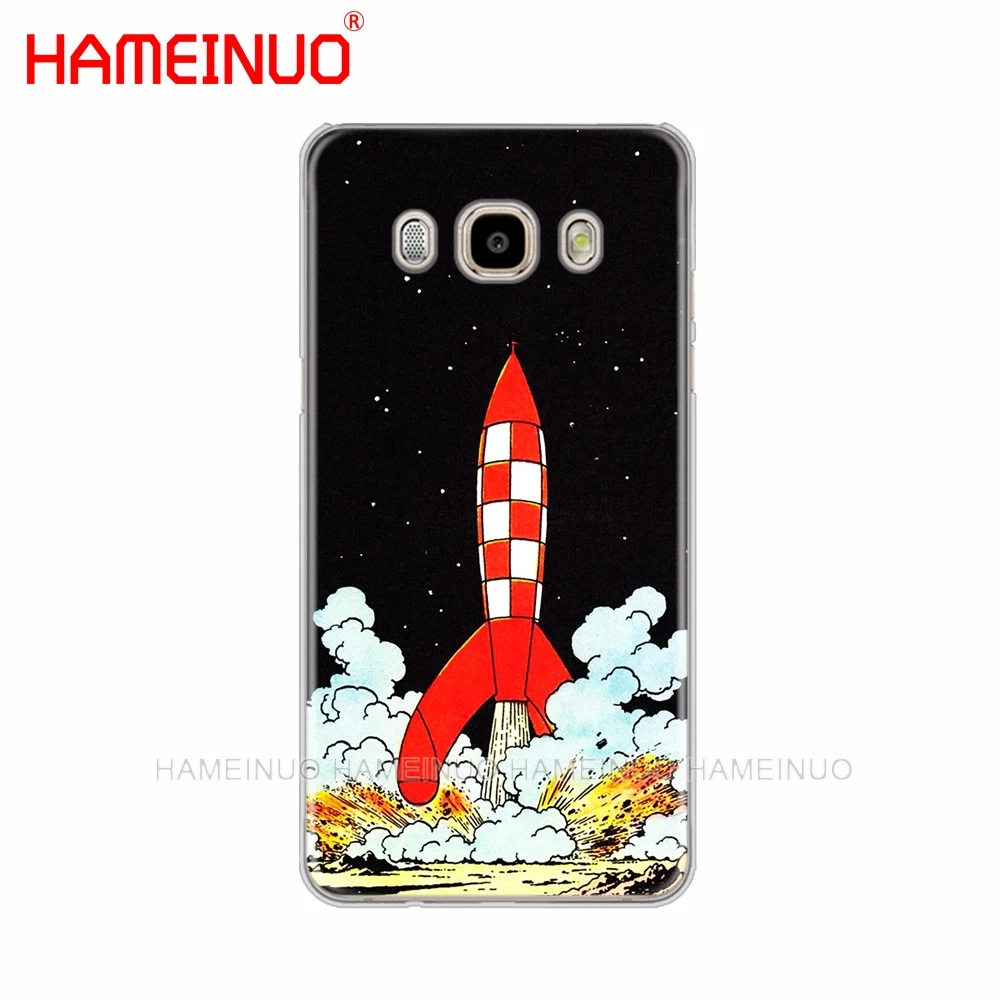 HAMEINUO Приключения Тинтин чехол для телефона Samsung Galaxy J1 J2 J3 J5 J7 MINI ACE 2016 2015