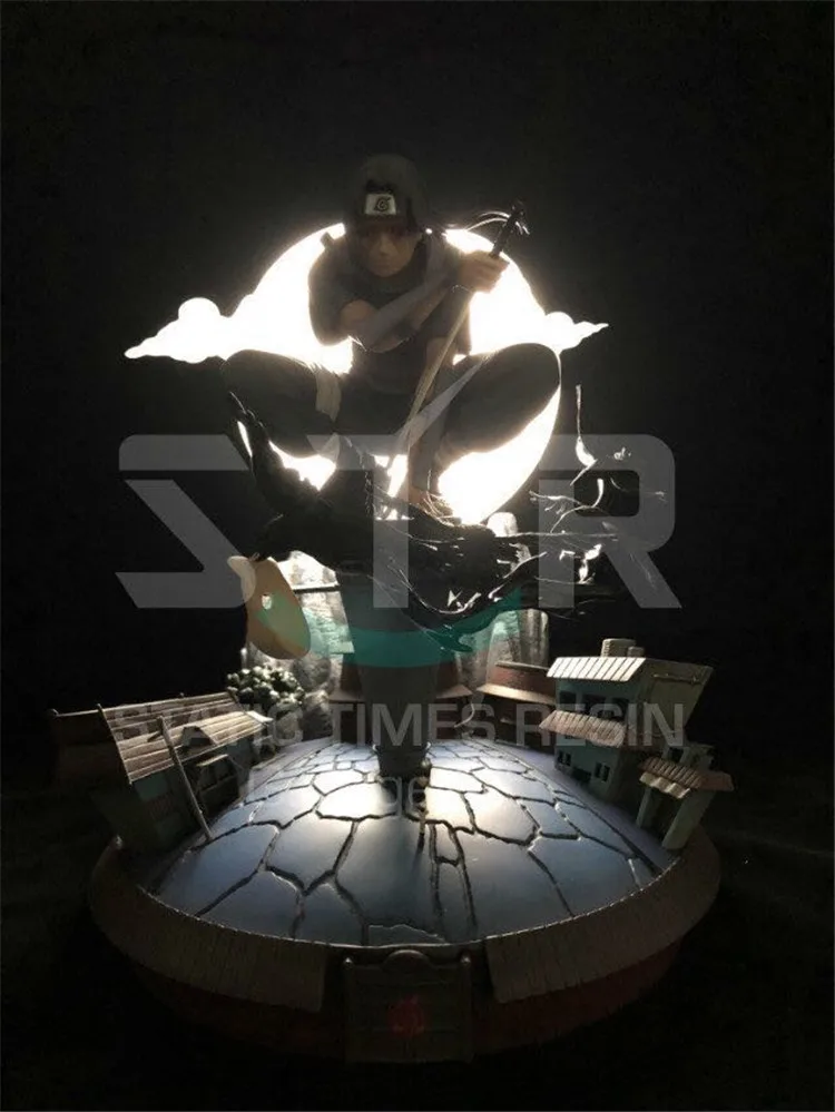 Модельные фанаты в наличии Наруто STR studio Uchiha Itachi GK статуя из смолы contian